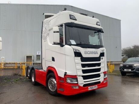 2019 Scania S500 6x2 Rear Lift Tractor Unit