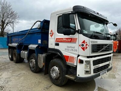 2008 Volvo FM400 8x4 Charlton Steel Body Tipper