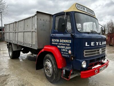 1980 Leyland Boxer 4x2 Double Dropside Alloy Body Tipper