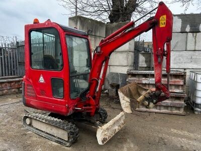 2013 Takeuchi TH016 Mini Digger