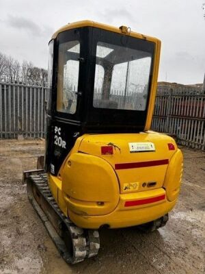2005 Komatsu PC20R-8 Mini Digger - 3