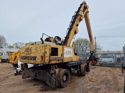 2004 Liebherr A924B Wheeled Scrap Handler