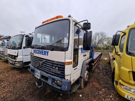 1998 Volvo FL6 18 4x2 Beavertail