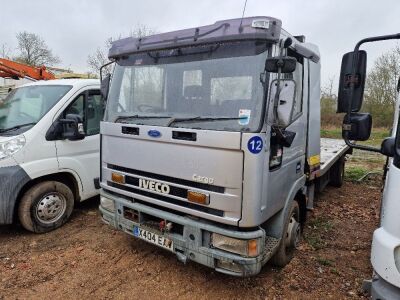 2001 Iveco Cargo 75E15 4x2 Tilt & Slide