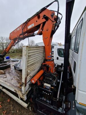 2004 Iveco Eurocargo 75E17 4x2 Crane Alloy Flat - 14