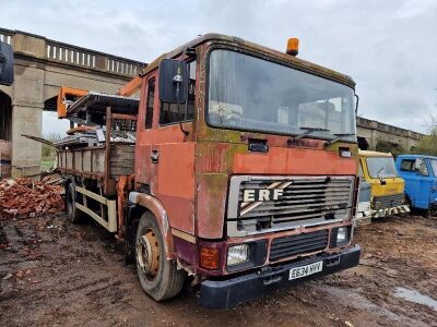 1987 ERF E6 4x2 Dropside Crane Rigid - 2