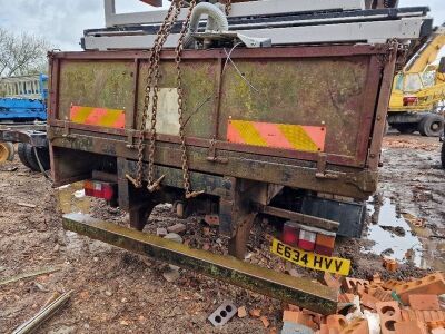 1987 ERF E6 4x2 Dropside Crane Rigid - 17