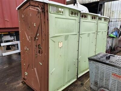 3 x Porta Loo's - 4