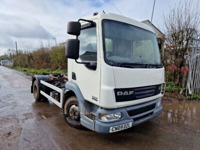 2009 DAF LF45 160 4x2 Small Hook Loader - 2