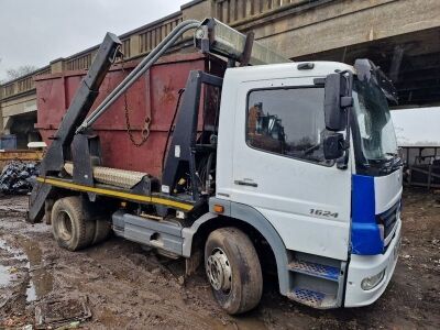 2011 Mercedes 1524 4x2 Telescopic Skip Loader