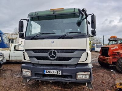 2013 Mercedes Axor Telescopic Skip Loader - 5