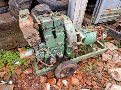 Lister Twin Cylinder Diesel Generator