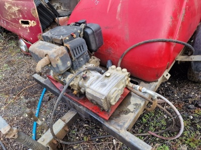 Poly Drawbar Pressure Washer & Tank - 4