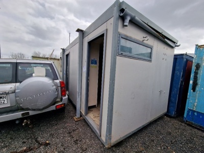 20ft x 9ft Jack Leg Site Office / Toilet