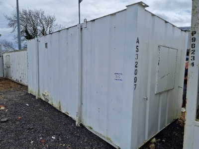 21ft x 9ft Anti Vandal Accommodation Unit