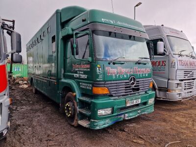 2001 Mercedes 1823 4x2 Horsebox