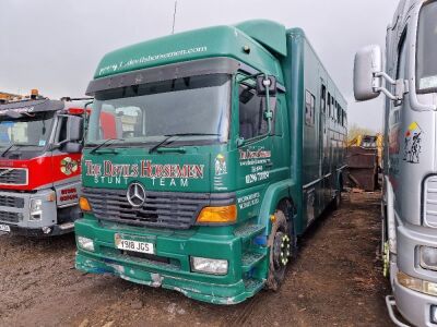 2001 Mercedes 1823 4x2 Horsebox - 2