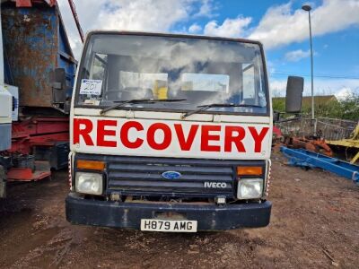 1990 Ford Cargo 0811 4x2 Beavertail - 2