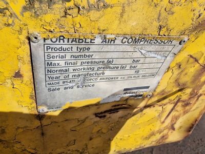 1988 Atlas Copco XAS60DD Compressor - 9