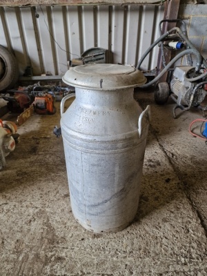 Aluminium Milk Churn