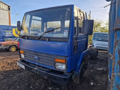 1986 Ford Cargo 0809 4x2 Chassis Cab