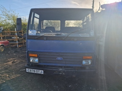 1986 Ford Cargo 0809 4x2 Chassis Cab - 2
