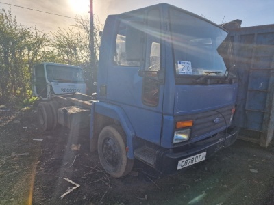 1986 Ford Cargo 0809 4x2 Chassis Cab - 3