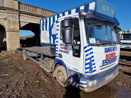 2009 Iveco Eurocargo 75E16 4x2 Beavertail