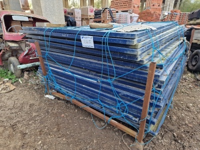 26 x Solid Temporary Fence Panels