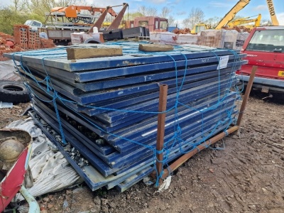 26 x Solid Temporary Fence Panels - 3