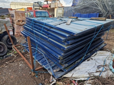 26 x Solid Temporary Fence Panels - 6