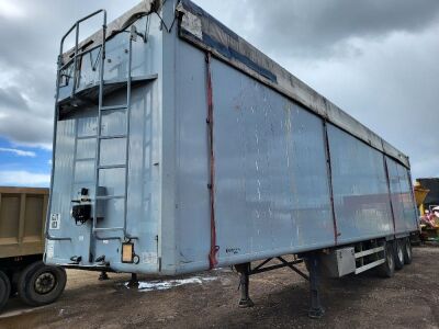 2010 Kraker Triaxle Walking Floor Trailer