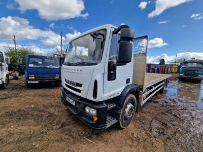 2014 Iveco Eurocargo 180E25 4x2 Alloy Flatbed - 3