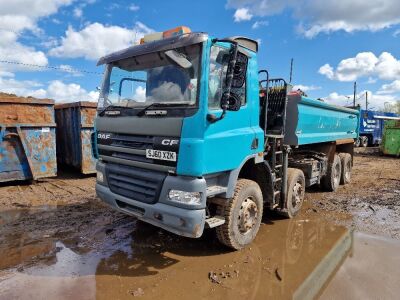 2010 DAF CF85 410 8x4 Grab Loader