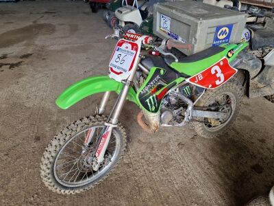 2006 Kawasaki KX85 Big Wheel Motorbike