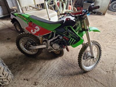 2006 Kawasaki KX85 Big Wheel Motorbike - 2