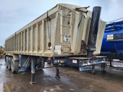 2005 Wieghtlifter Triaxle Aggregate Tipping Trailer