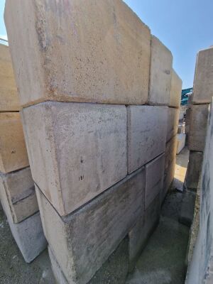 8x Concrete Lego Blocks - 3