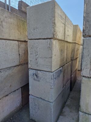 8x Concrete Lego Blocks