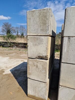 4x Concrete Lego Blocks - 2