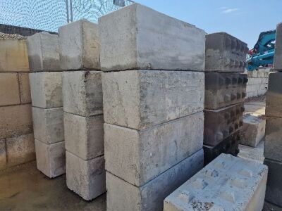 4x Concrete Lego Blocks - 2