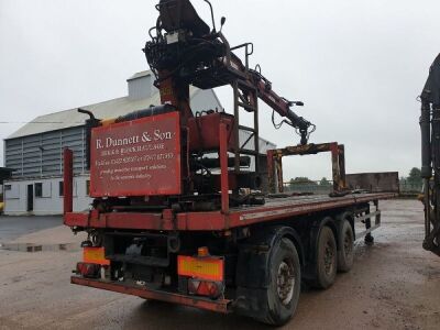 2003 Fruehauf Triaxle Brick Crane Trailer - 3