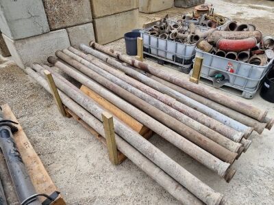 Qty of Concrete Pump 4” Pipes 3m Length