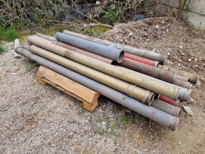 Qty of Concrete Pump 5” Pipes Various Lengths