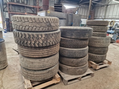 Qty of Truck Tyres