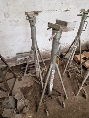 2 x Somerstotalkare 7.5t Axle Stands