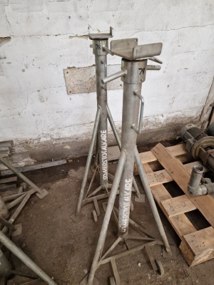 2 x Somerstotalkare 7.5t Axle Stands - 3