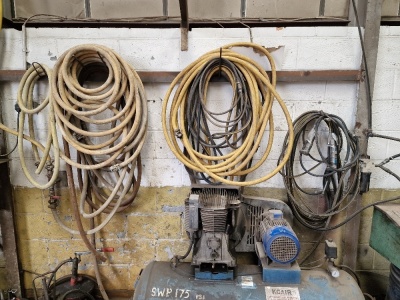 Ingersoll-Rand EN6F55B Air Compressor & Hoses - 2