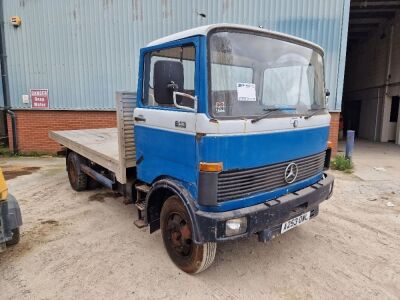 1984 Mercedes 813 4x2  Alloy Flat Bed