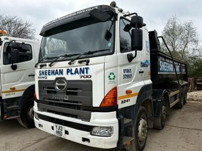 2013 Hino 700 3241 8x4 Steel Body Tipper